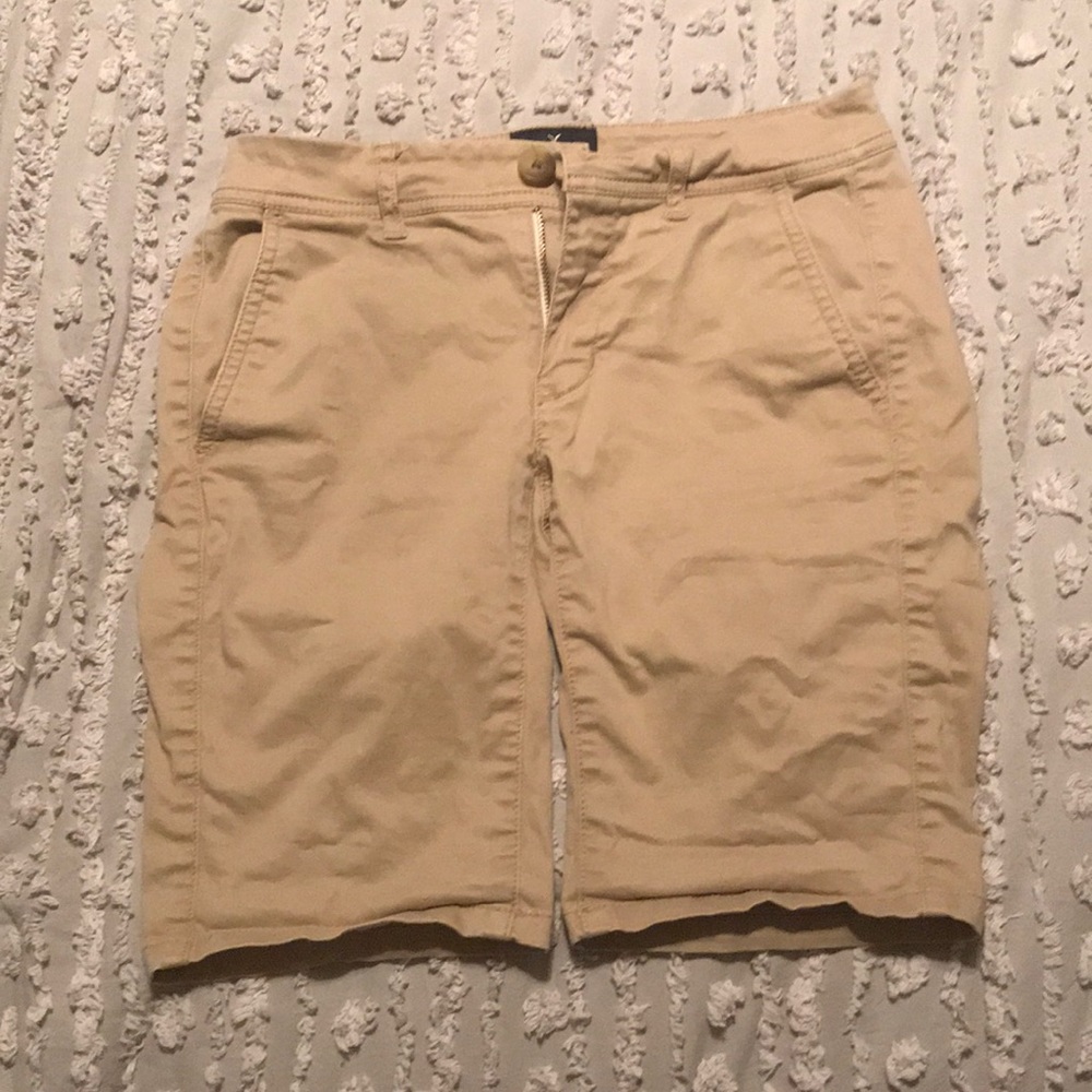 American Eagle Khaki Shorts